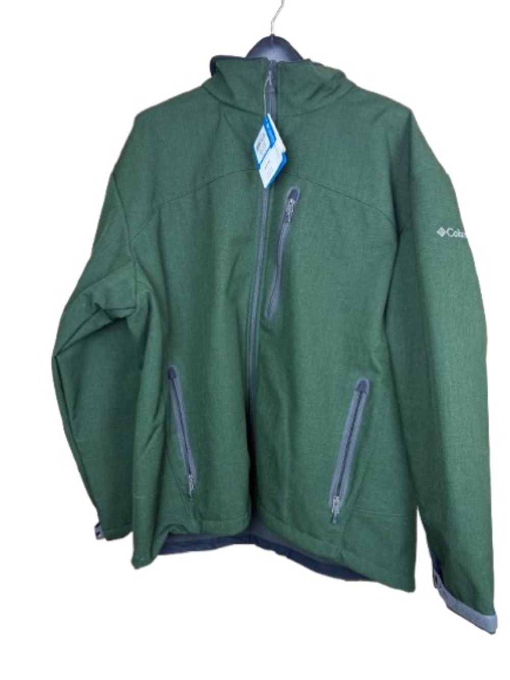 NWT Columbia Dark Green men’s Softshell Jacket
